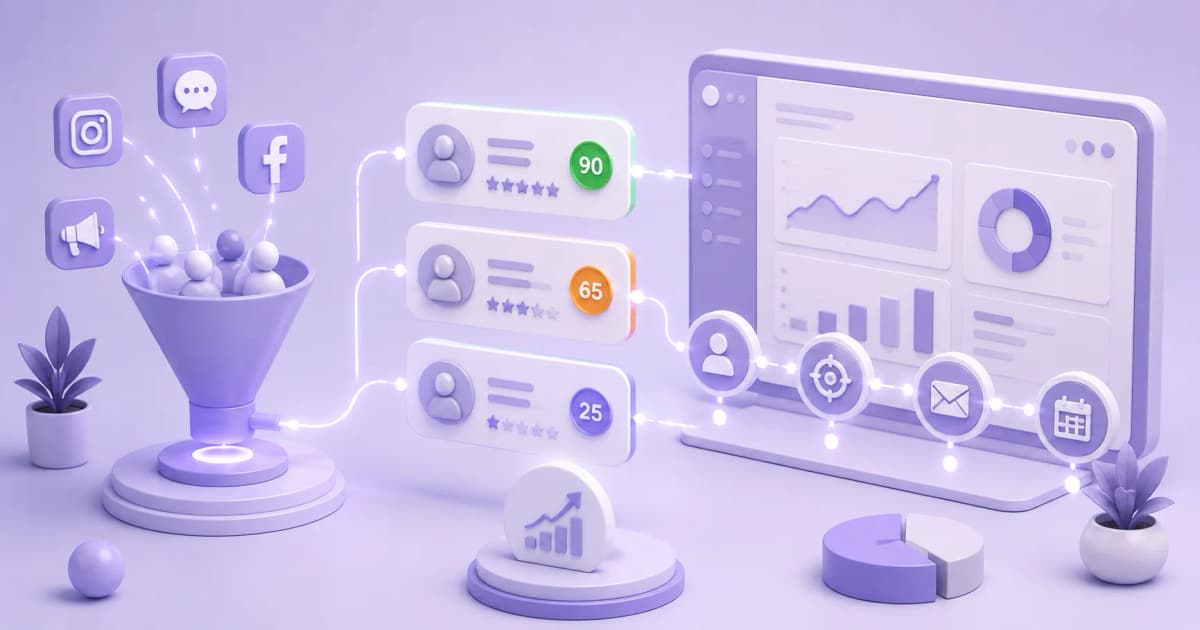 Lead scoring para profesionales de servicios: cómo priorizar tus prospectos y cerrar más en menos tiempo