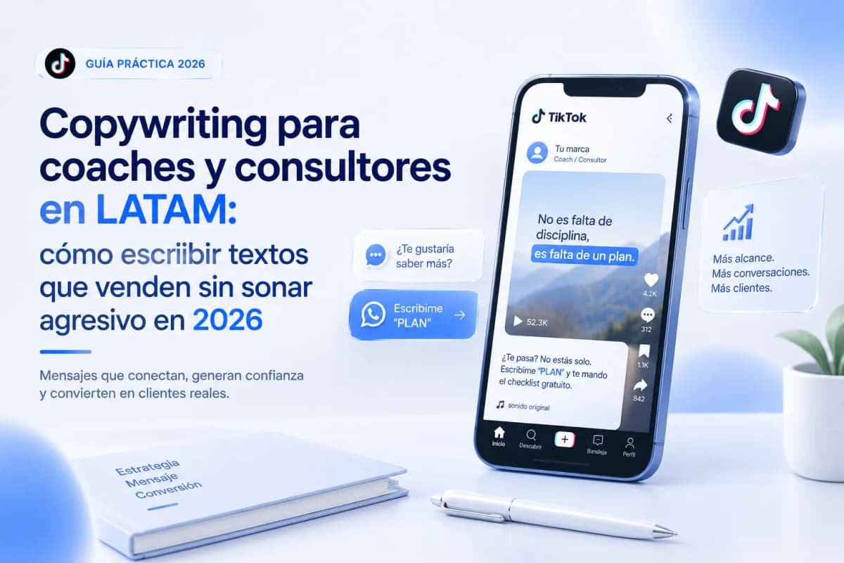 Copywriting for Coaches and Consultants in LATAM: How to Write Texts That Sell Without Sounding Pushy in 2026
