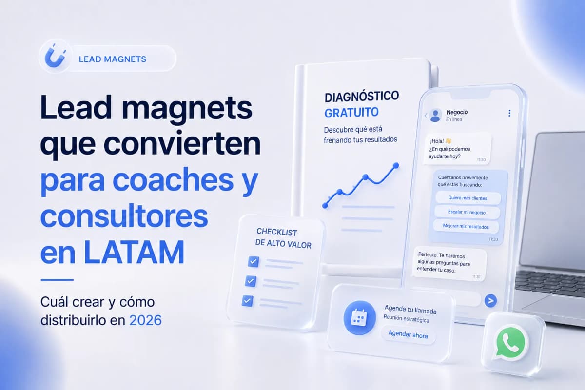 Lead Magnets for Coaches and Consultants: What to Create and How to Distribute in 2026