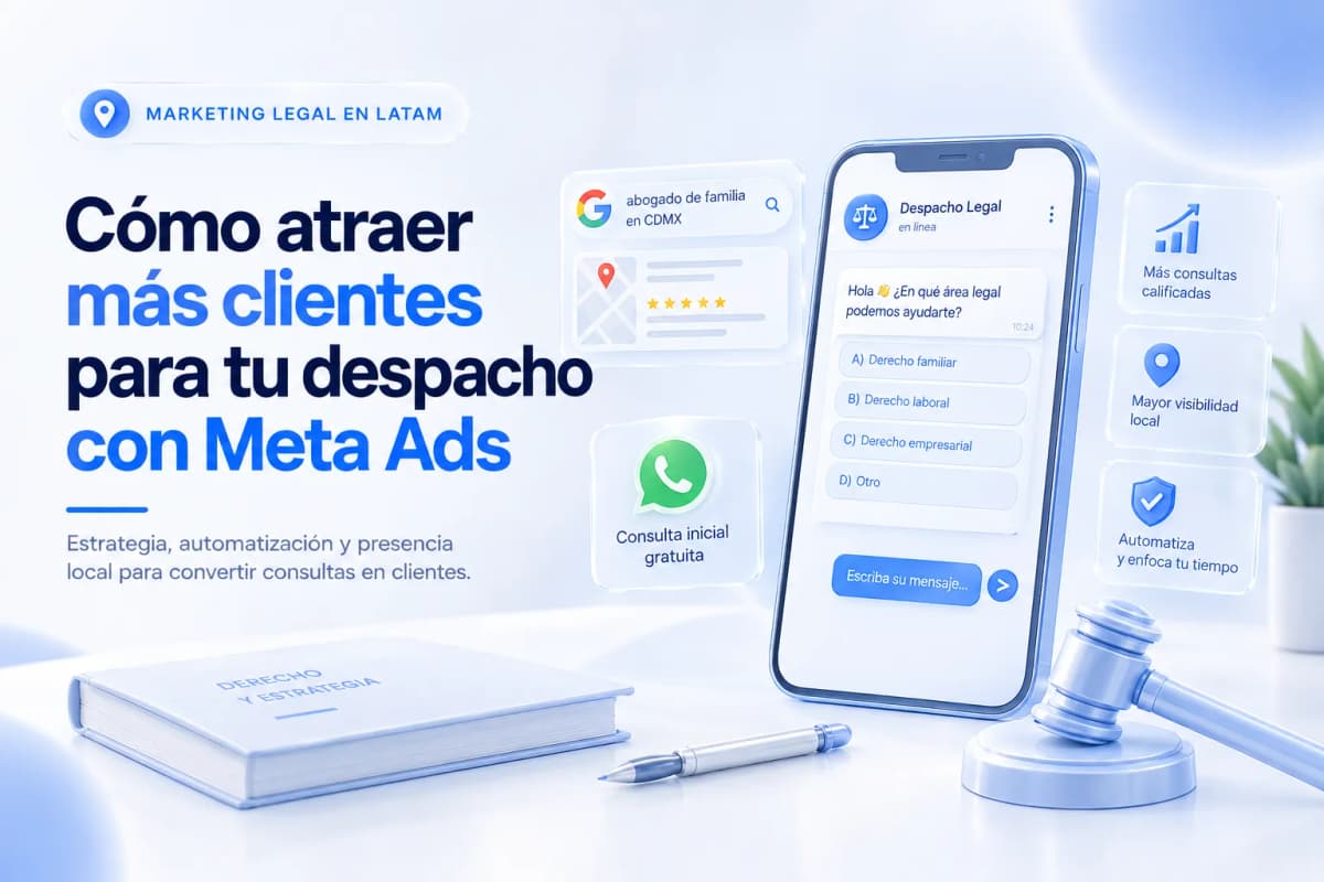 Digital Marketing for Lawyers and Law Firms: How to Generate Qualified Leads with WhatsApp and Meta in 2026
