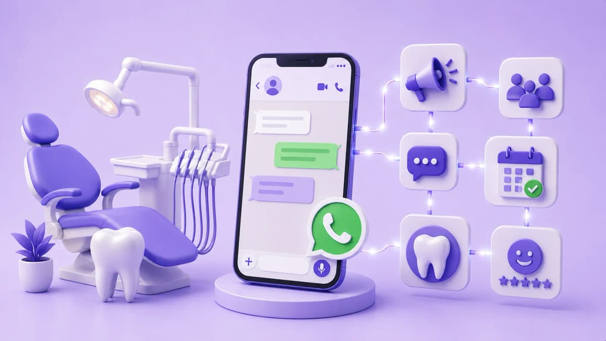 Marketing conversacional para dentistas: llena tu agenda con pacientes usando WhatsApp y Meta Ads