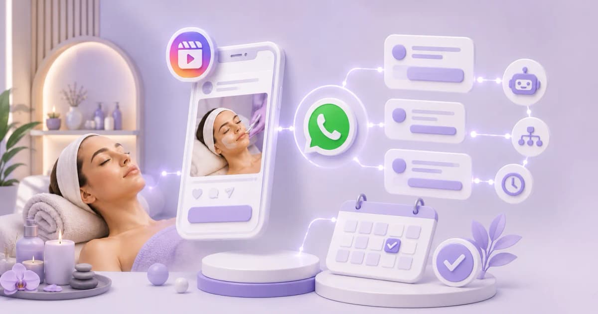 Marketing digital para spas y centros de estética: llena tu agenda con WhatsApp y Meta Ads