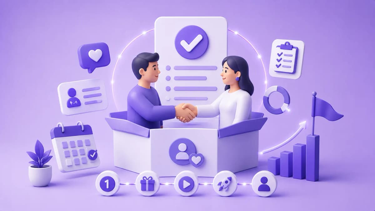 Onboarding de clientes: el proceso de bienvenida que aumenta la retención en negocios de servicios 2026