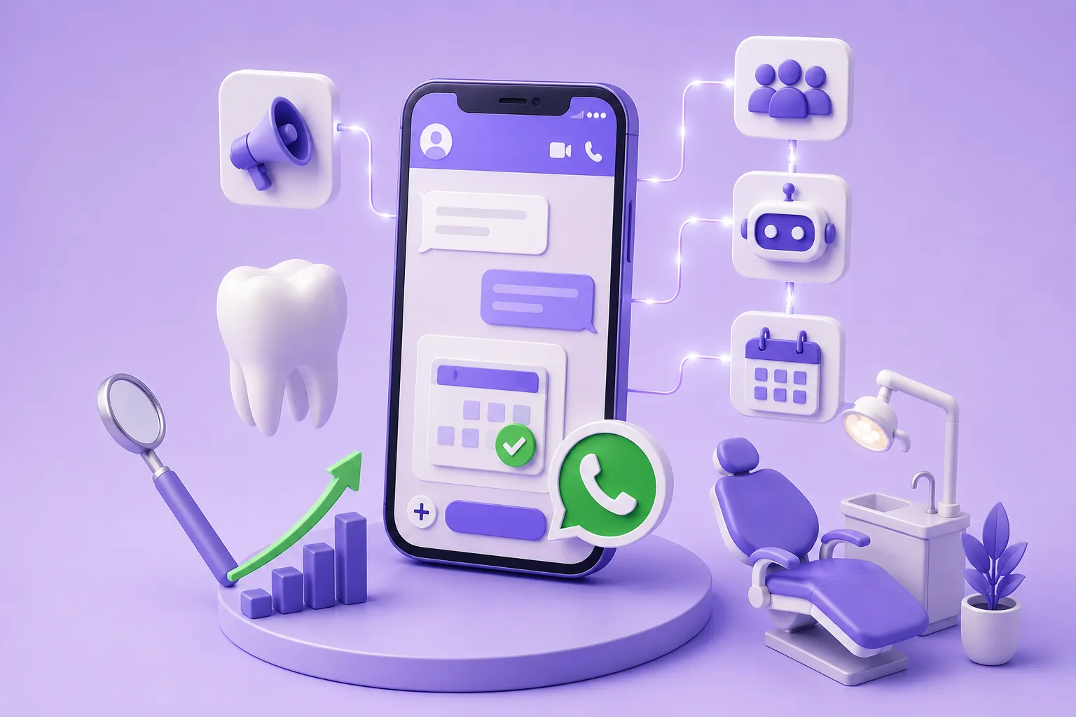 WA para dentistas flujo